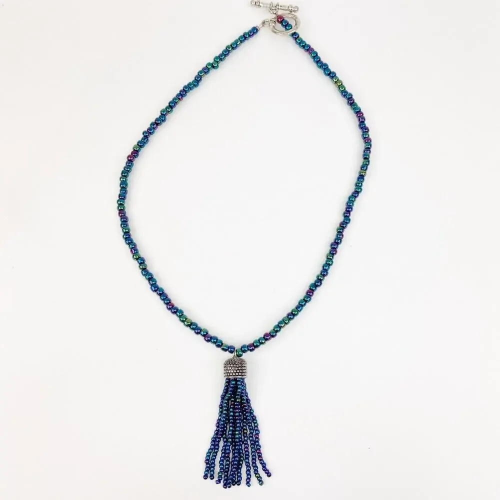 18” Irredentist Tassel Necklace